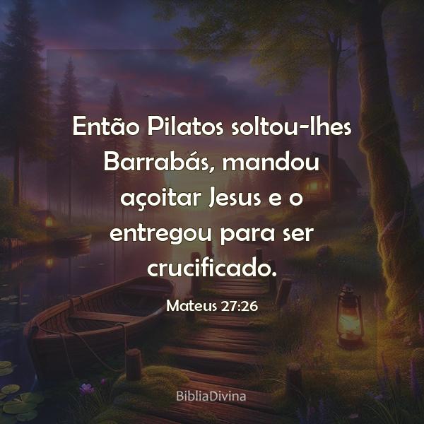 Mateus 27:26