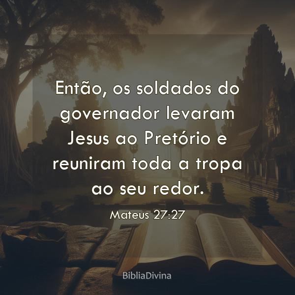 Mateus 27:27