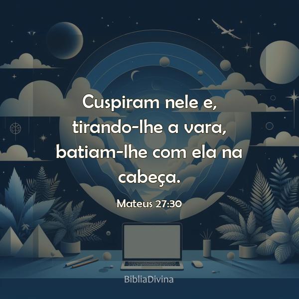 Mateus 27:30