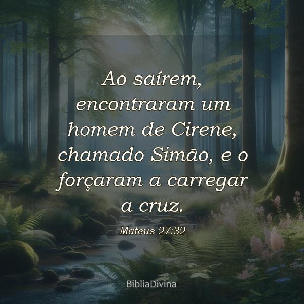 Mateus 27:32