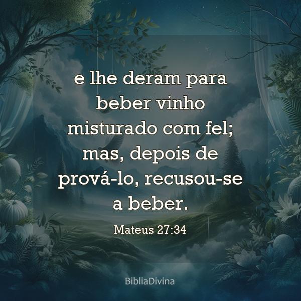 Mateus 27:34