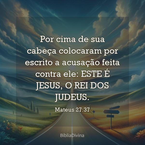 Mateus 27:37