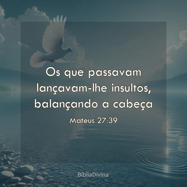 Mateus 27:39