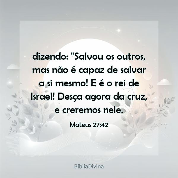 Mateus 27:42