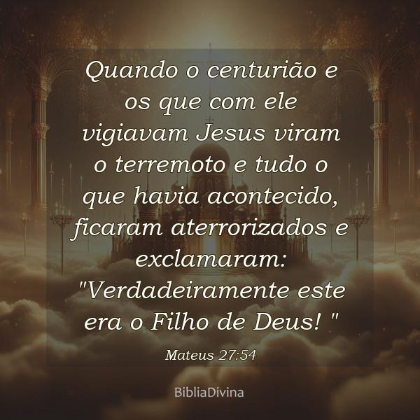 Mateus 27:54