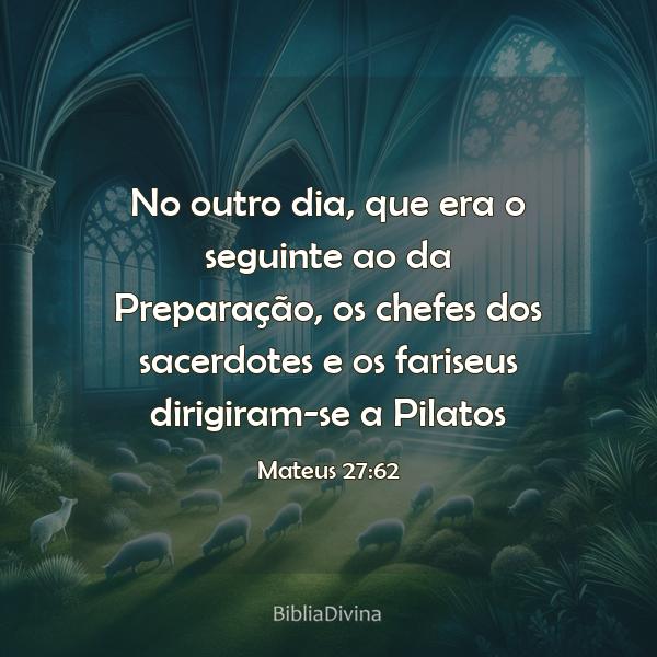 Mateus 27:62