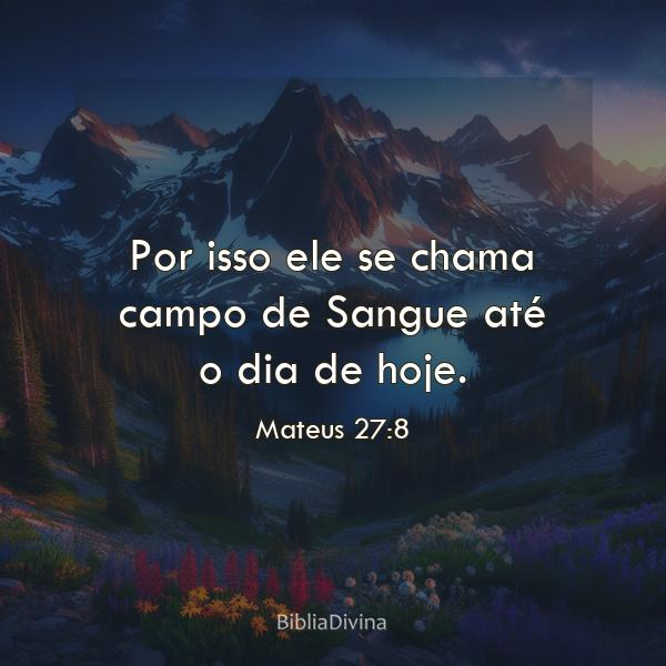 Mateus 27:8