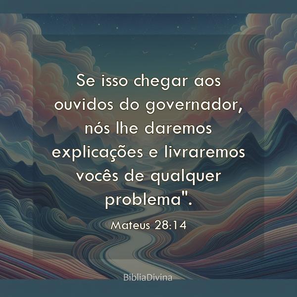 Mateus 28:14