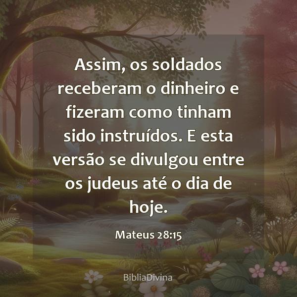 Mateus 28:15