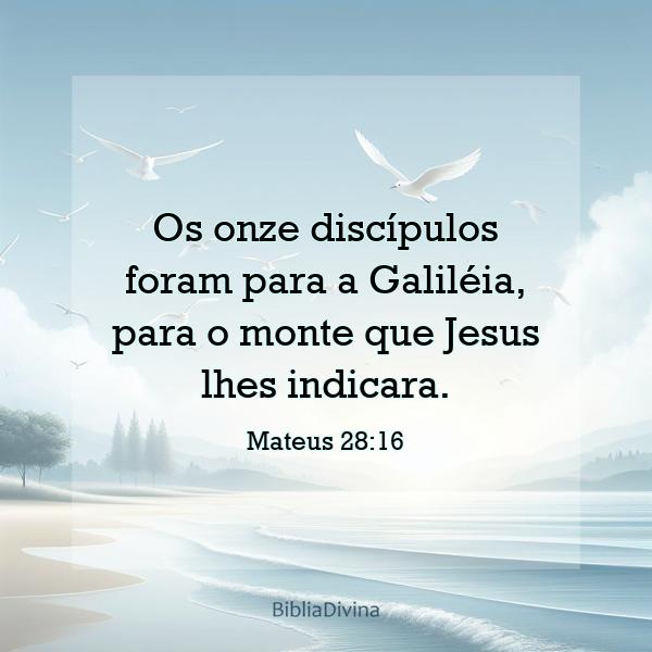 Mateus 28:16