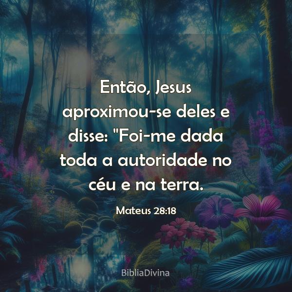 Mateus 28:18