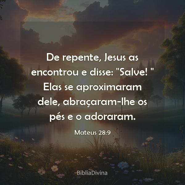 Mateus 28:9