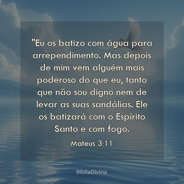 Mateus 3:11