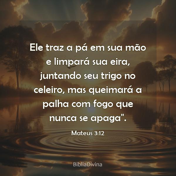 Mateus 3:12