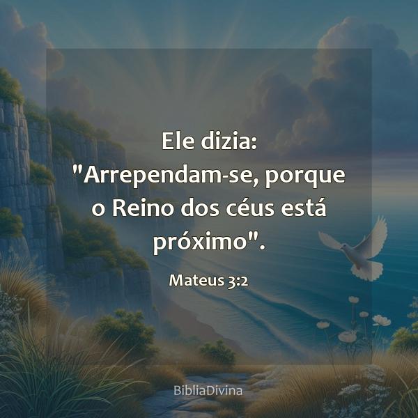 Mateus 3:2