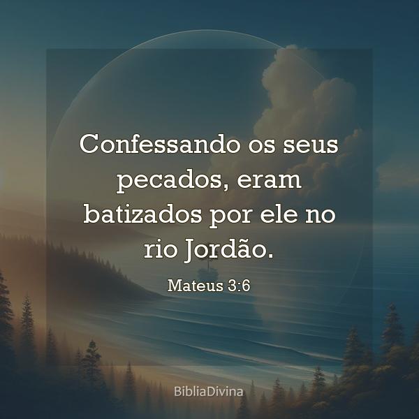 Mateus 3:6