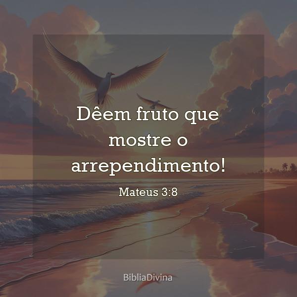 Mateus 3:8