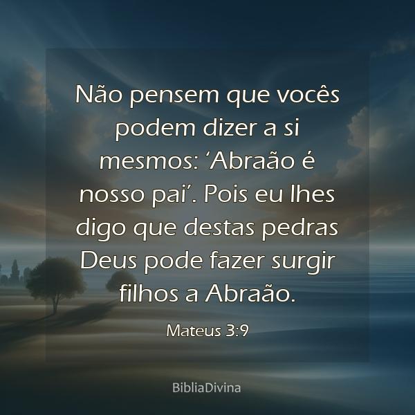 Mateus 3:9