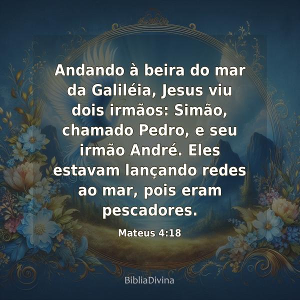 Mateus 4:18