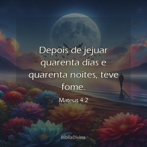 Mateus 4:2