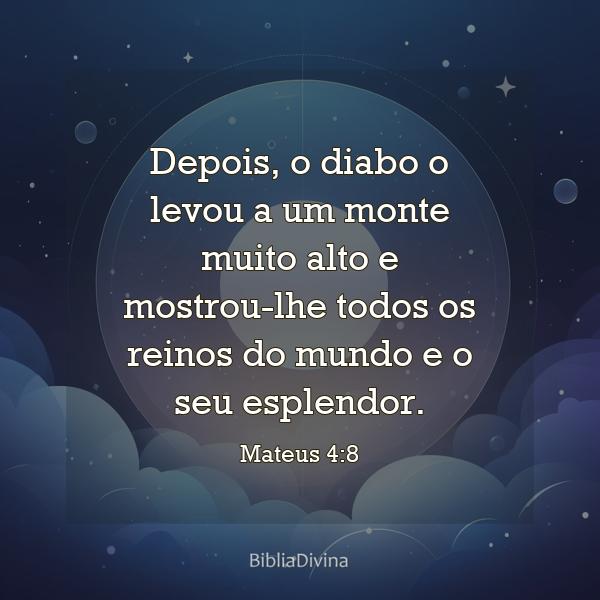 Mateus 4:8