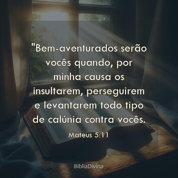 Mateus 5:11