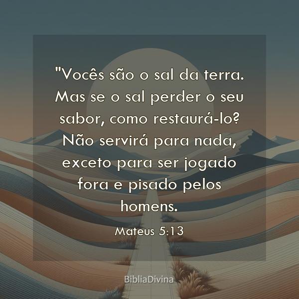 Mateus 5:13