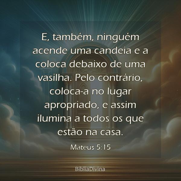 Mateus 5:15