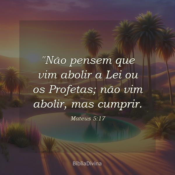 Mateus 5:17