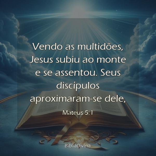 Mateus 5:1