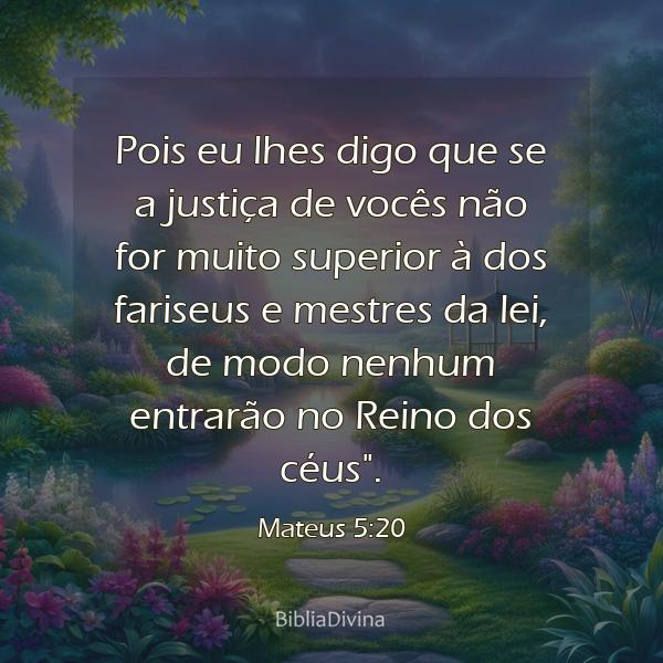 Mateus 5:20