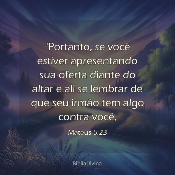 Mateus 5:23