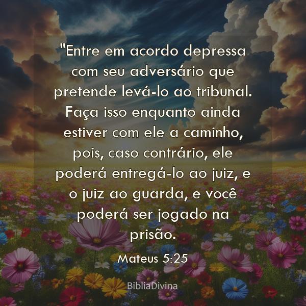 Mateus 5:25