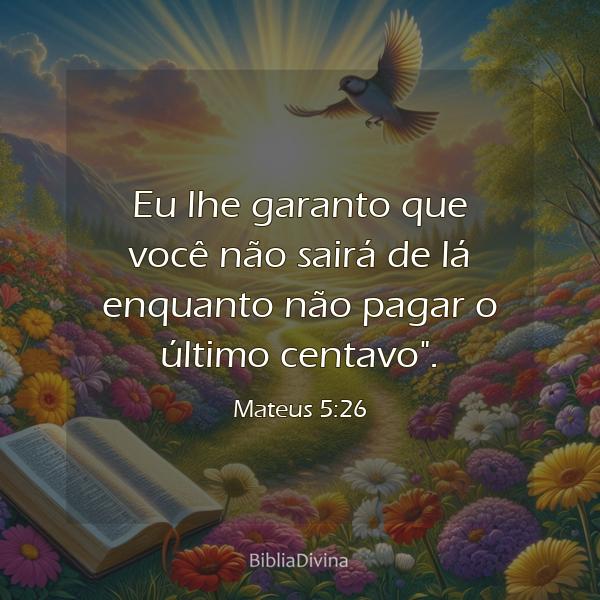 Mateus 5:26