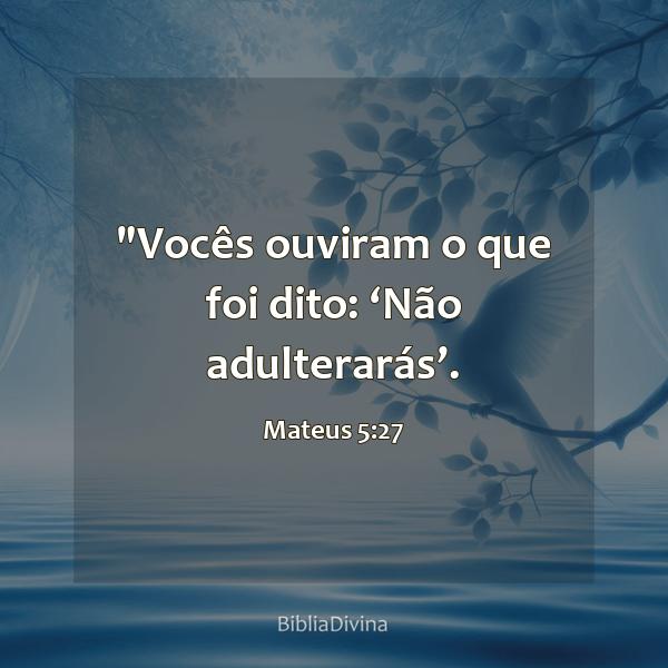 Mateus 5:27