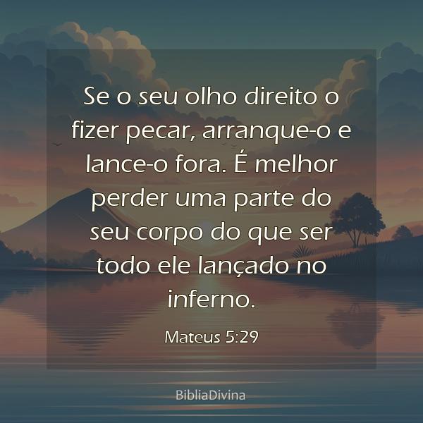 Mateus 5:29