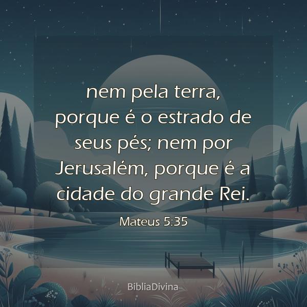 Mateus 5:35