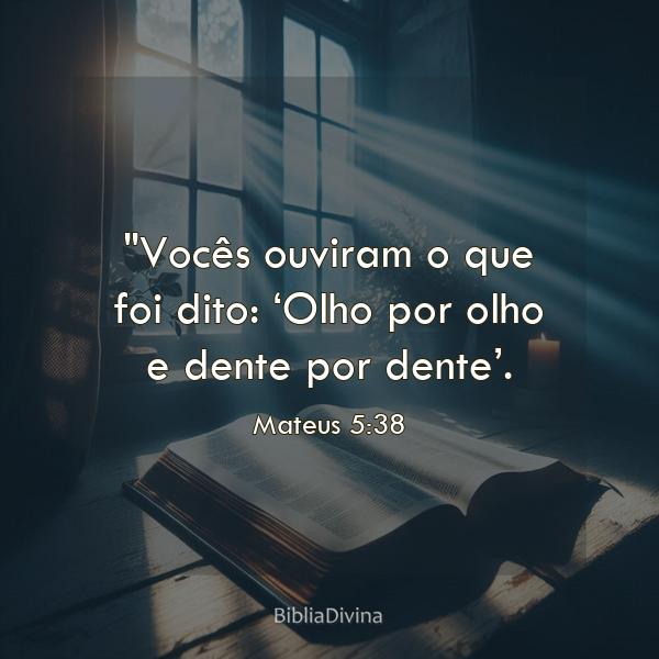 Mateus 5:38