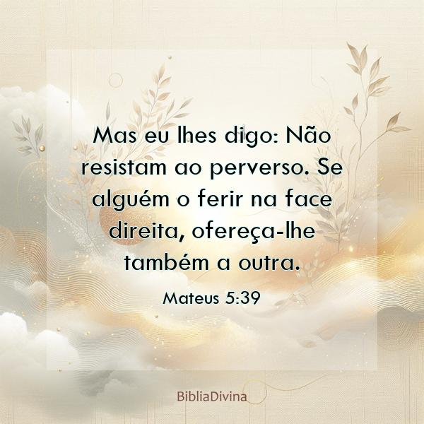 Mateus 5:39