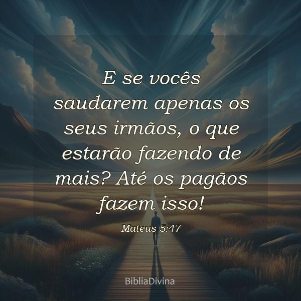 Mateus 5:47