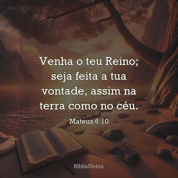 Mateus 6:10