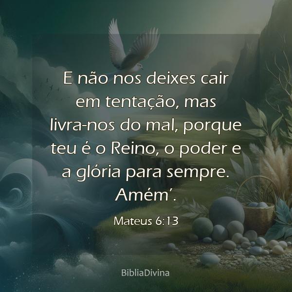 Mateus 6:13