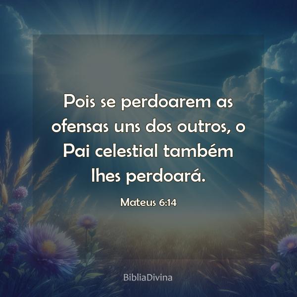 Mateus 6:14