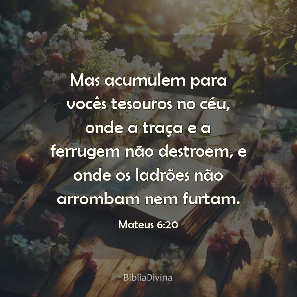 Mateus 6:20