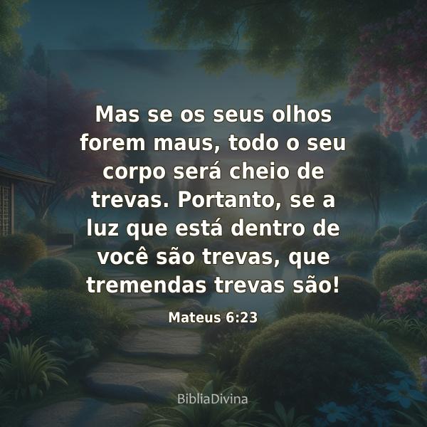 Mateus 6:23