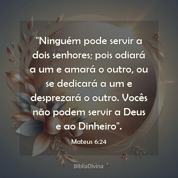 Mateus 6:24