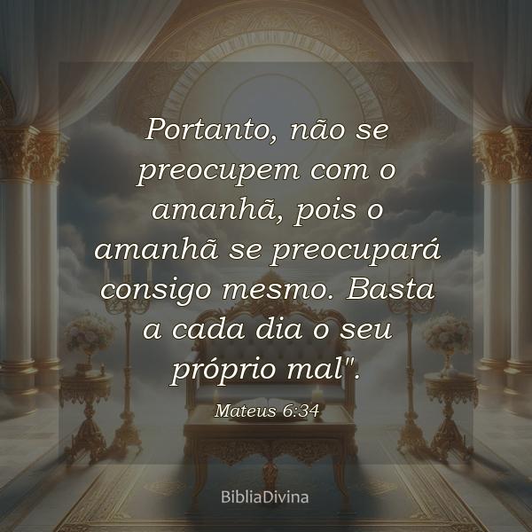 Mateus 6:34