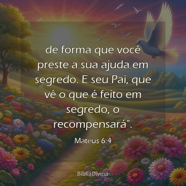 Mateus 6:4