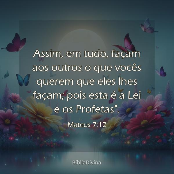 Mateus 7:12