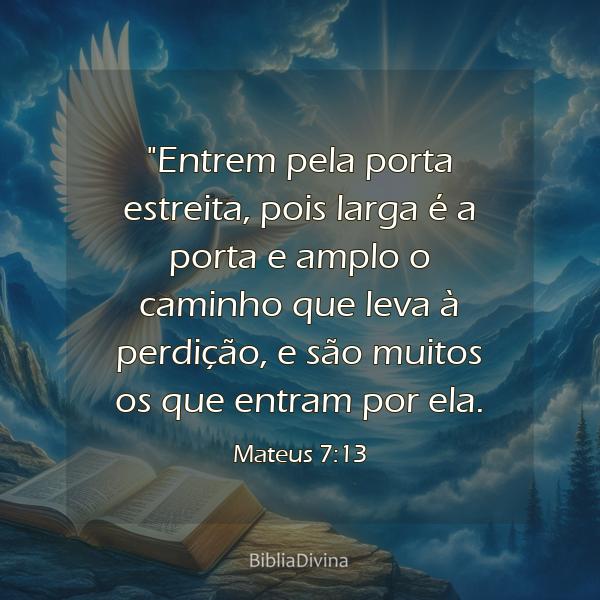 Mateus 7:13